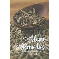 Home Remedies Journal - Herbal Medicine Hand Book - Special Blends & Favorite Recipes - 6