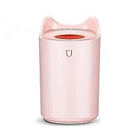 Top Fill Cool Mist Humidifiers for Bedroom & Essential Oil Diffuser - Smart Aroma Ultrasonic Humidifier for Home, Baby, Large Room with Auto Shut Off, 3L (Pink)…