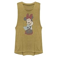 Disney Classic Mickey Simple Minnie Sit Women's Muscle Tank