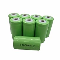 H-ANT C5000mAh NI-MH 1.2V Rechargeable Batteries High Capacity Performance,Rechargeable Type C Batteries Pack of 8