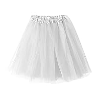 Tulle Skirt Layered Tulle Tutu Skirt for Girls Layered Ballet Tulle Rainbow Tutu Skirt Tulle Tutu Skirt