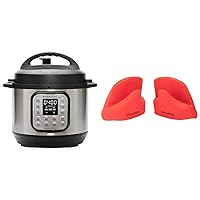 Instant Pot Duo 7-in-1 Mini Electric Pressure Cooker, Slow Cooker, Steamer and Instant Pot Mini-Mitt Mini Mitts