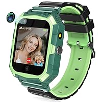 EURHOWING 4G Smartwatch Children with GPS and Phone, IP67 Waterproof Smart Watch Children WiFi Video Call Camera SOS, Children's Smartwatch Boys Girls with GPS Real Time Location, Music Video Player