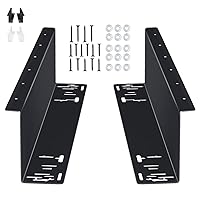 Tera Universal Under Counter Mounting Brackets for Cash Drawer 13” 14” 15” 16” Easy Installation Heavy Duty Metal Steel Bracket with Screws for Small Business Under Desk Cabinet Fits Most Cash Drawers
