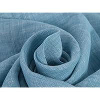 Yarn Dyed Chambray 100% Linen Fabric Multi Colors 53/54