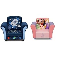 Space Adventures Kids Upholstered Chair, Blue & Upholstered Chair, Disney Princess