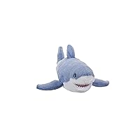 Earthkins Great White Shark, Stuffed Animal, 15 Inches, Plush Toy, Fill is Spun Recycled Water Bottles, Eco Friendly