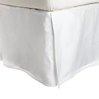 300 Thread Count 100% Egyptian Cotton Solid Bed Skirt - Twin - White