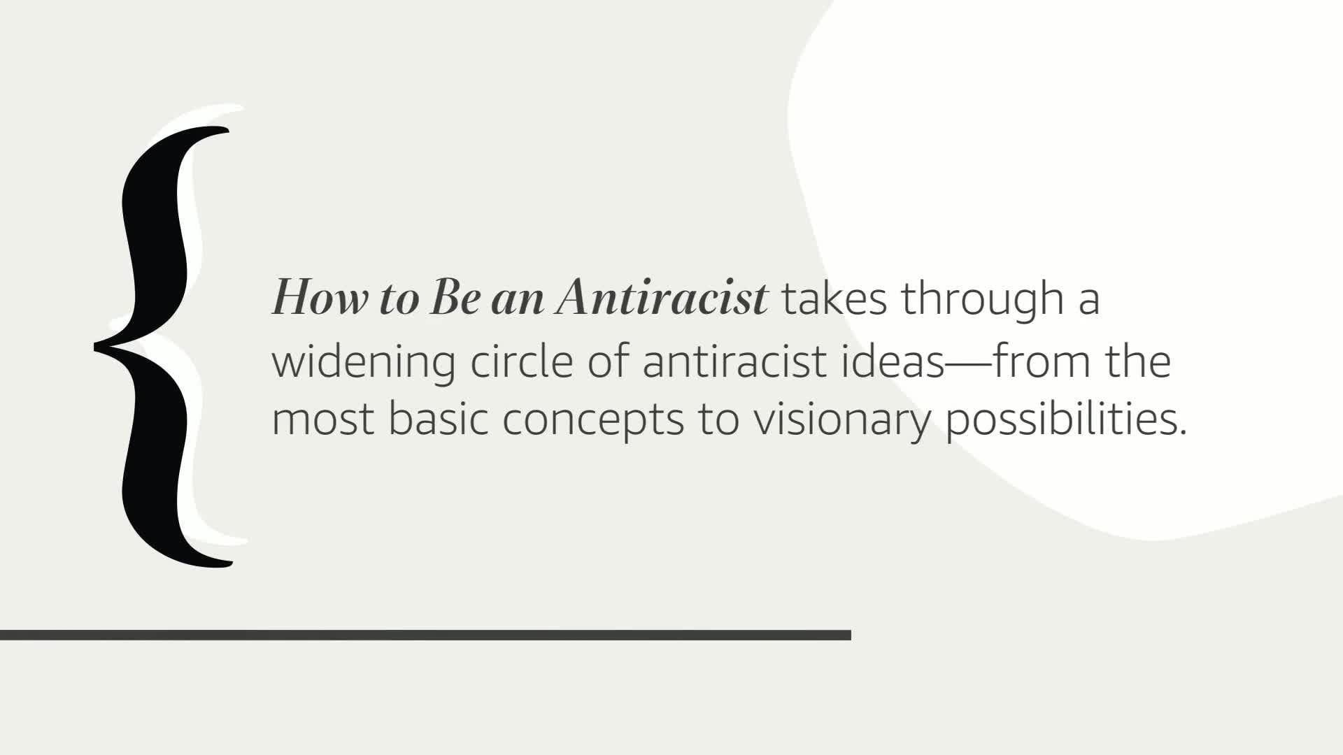 How to Be an Antiracist