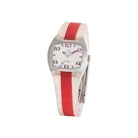 TF2253L-06 Watch TIME FORCE Stainless Steel White RED Woman