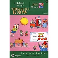 LeapPad: LeapStart Vocabulary - Richard Scarry's Things to Know Interactive Book and Cartridge