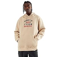 PacSun Men's Mike Tyson Boxing Club Hoodie - Ivory size Small