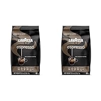 Lavazza Espresso Italiano Whole Bean Coffee Blend, Medium Roast,Premium Quality Arabic, 2.2 Pound (Pack of 2) (Packaging may vary)