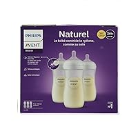Avent 3-Pack Natural Wide Neck Bottles (11 oz.) - Clear, one Size