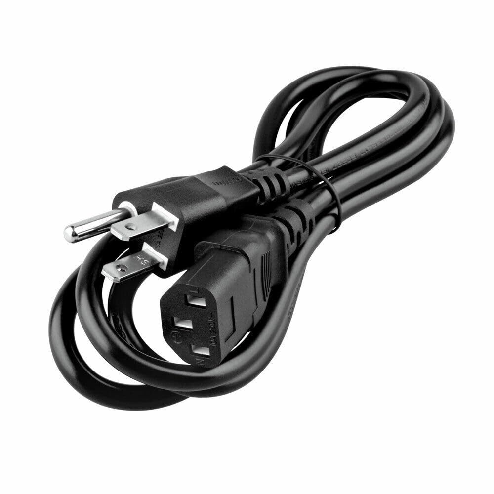 Marg 6ft AC Power Cord Compatible with EcoQuest Fresh Air Purifier Ionizer 3-Pin Plug