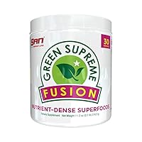 Nutrition’s Green Supreme Fusion Blend Antioxidant: Super Greens Smoothie Mix with Spirulina, Chlorella, Adaptogenic Mushrooms, 30 Servings