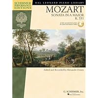 Piano Sonata in A Major, K.331 Book/Online Audio