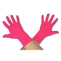 Unisex Short Spandex Wrist Length Stretchy Costume Gloves 9.5“
