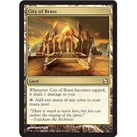 Magic The Gathering - City of Brass (221/229) - Modern Masters - Foil