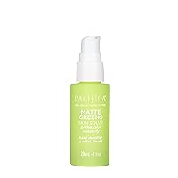 Pacifica Beauty, Matte Greens Skin Solve Makeup Primer, Green Color Corrector, Prime, Blur, Mattify, Reduce Redness, Minimize Appearance of Pores, Helps with Uneven Texture, Silky Soft, Vegan