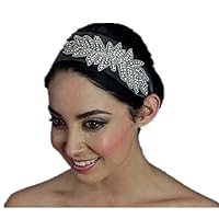 High-end Luxury Diamond Bride's Hair Band, Headdress, Hand-sewn Drill Accessories Universal Decals