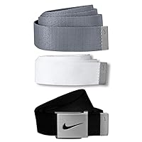 Nike Men's Golf Web Belt 3 Pack