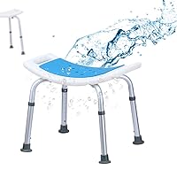 Elderly Bathing Chair, Shower Chair, Stable Bathing Chair for Pregnant Women and Elderly, Non-Slip, Cold and Stable, Safe Bathroom Stool, Bathing Chair