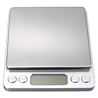 Kitchen Scales Electronic Kitchen Scale Digital Portable Food Scales High Precision Measuring Tools LCD Precision Flour Scale Weight