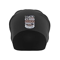 Atspauda I Like The Smell of a dunged Field, and The Tumult of a Popular Election Unisex Thin Cotton Slouch Beanie Black