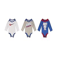 Nike Baby 3-Piece Long Sleeves Bodysuit Set