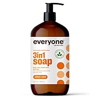 Everyone 3-in-1 Soap, Citrus and Mint, 32 Ounce