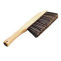CHUNCIN - Stiff Bassine Hand Brush with Wooden Handles Bed Sheets Debris Cleaning Brush Soft Bristle Clothes Desk Sofa Duster for Sofa Desktop Cleaning
