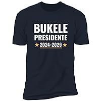Nayib Bukele Presidente 2024 El Salvador Shirt Nuevas Ideas Camiseta Unisex Dark Navy