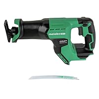 Metabo HPT Cordless 18V MultiVolt™ Compact Reciprocating Saw | Tool Only - No Battery | 4 Speed Modes | User Vibration Protection | Lifetime Tool Warranty | CR18DMAQ4