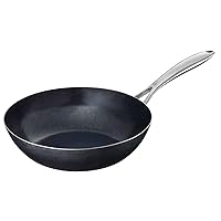 Vitacraft 0325 Frying Pan, Iron, Hammered Pro, 11.8 inches (30 cm), Black