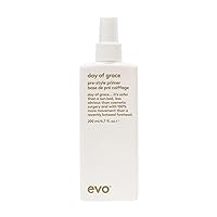 EVO Day of Grace Pre-Style Primer - Leave-in Heat Protectant Spray - Moisturizes, Detangles & Smooths Hair