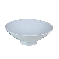 Hakusan Pottery S-1 Heicha Wan, White, Masahiro Mori Design, Approx. φ5.9 x 2.1 inches (15 x 5.3 cm), Hasami Ware Made in Japan