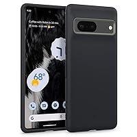 Caseology Nano Pop for Google Pixel 7 Case 5G [Military Grade Drop Tested] Dual Layer Silicone Case (2023) - Black Sesame