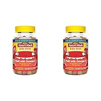 First Multivitamin with Omega-3, Vitamins and Minerals for Nutritional Support, 70 Kids Gummies (Pack of 2)