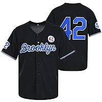 ZXCVB Men's #99 Ricky Vaughn Jersey 90s Hip Hop Clothing Movie Baseball Jersey Stitched