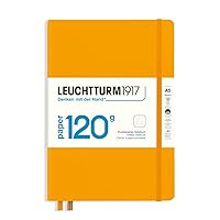 LEUCHTTURM1917 - Official Bullet Journal - Medium A5 - Hardcover Dotted  Notebook (Emerald) - 240 Numbered Pages