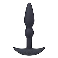 Tantus Adult Toys Perfect Plug Butt Plug - Ultra-Premium & Flexible Sex Toy for Sexual Wellness - Silicone Satin Prostate Massager, Waterproof, Anal Plug, Pleasure for Men, Women, Couples - Onyx