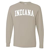 Wild Bobby State of Indiana College Style Fashion T-Shirt