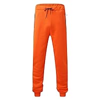 Mens Ruched Warm Fuzzy Trousers Pants Loose Fit Trousers Pants for Man Sport Gym Fall Winter Trousers Pants 2024