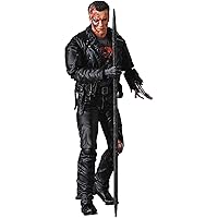 MEDICOM TOY CORPORATION MAFEX No.191 T-800 (T2: Battle Damage Ver.) Total Height: Approx. 6.3 inches (160 mm), Non-Scale, Painted Action Figure