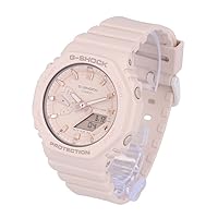 Casio G-Shock GMA-S2100-4A G-Shock Wristwatch, Women's, Waterproof, Analogue/Digital, Pink, Modern