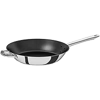 Nonstick Frying Pan - Induction Bottom - Aluminum Alloy and Scratch Resistant Body - Riveted Handle