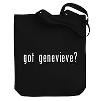 Got Genevieve? Linear Canvas Tote Bag 10.5