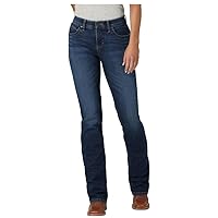 Wrangler Women's Q-Baby Ultimate Riding Mid Rise Bootcut Jean - Shirley