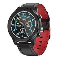 New Heart Rate Monitor Fitness Tracker Smart Watch Sport Digital Smartwatch for iPhone Samsung Xiaomi (Red)
